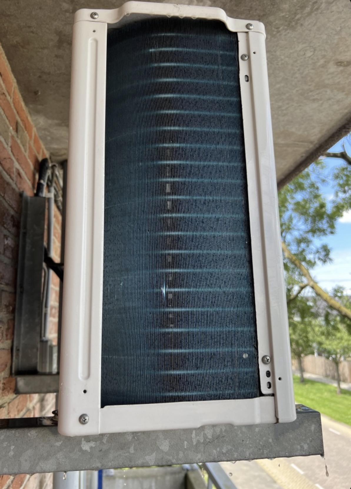 Condensor na reiniging